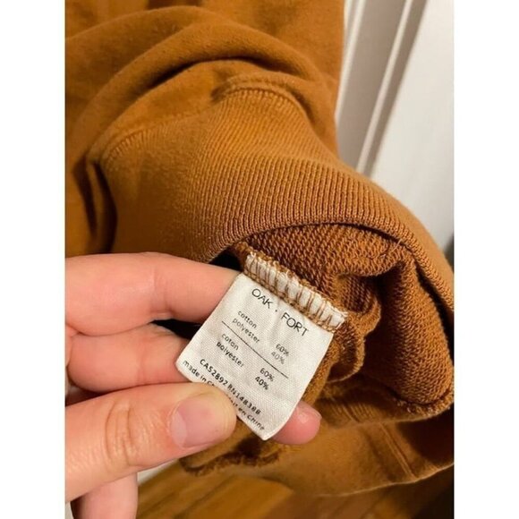 Oak & Fort Size Medium Men's Hoodie Sweater - Picture 6 of 8
